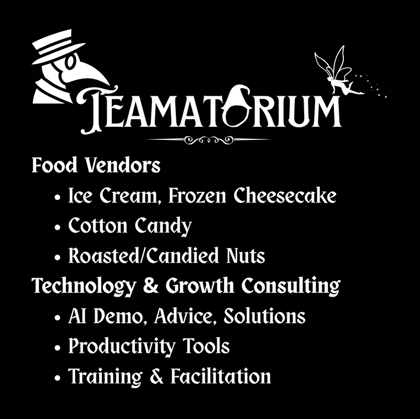 Teamatorium — food vendors and tech consulting